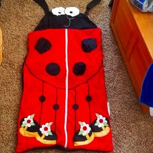 Ladybug sleeping bag
